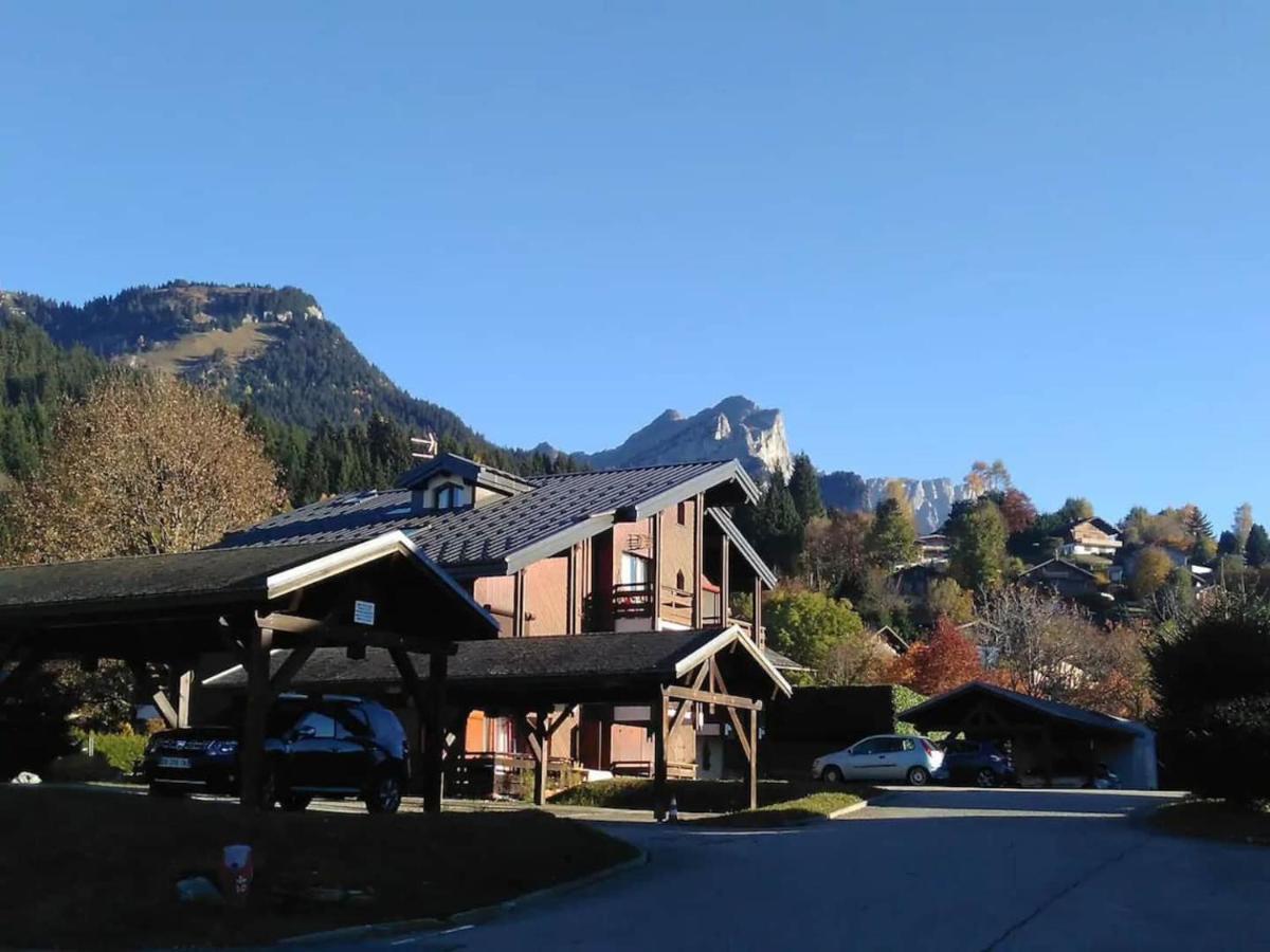 Red Apple Carroz Duplex De Charme Wifi Parking Balcon Tv Ski-Bus Les Carroz-d'Araches Exterior foto